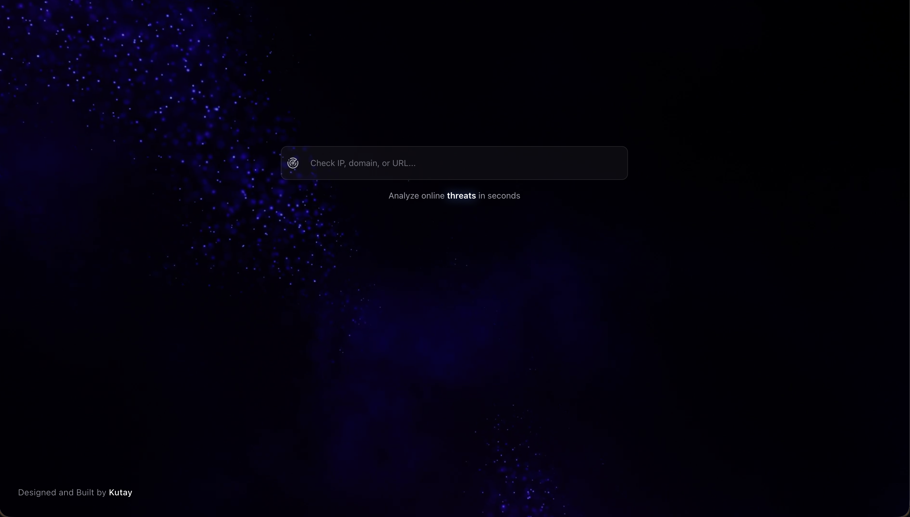 Bluutim CTI Dashboard